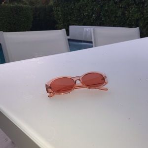 Urban outfitters coral sunglasses!
